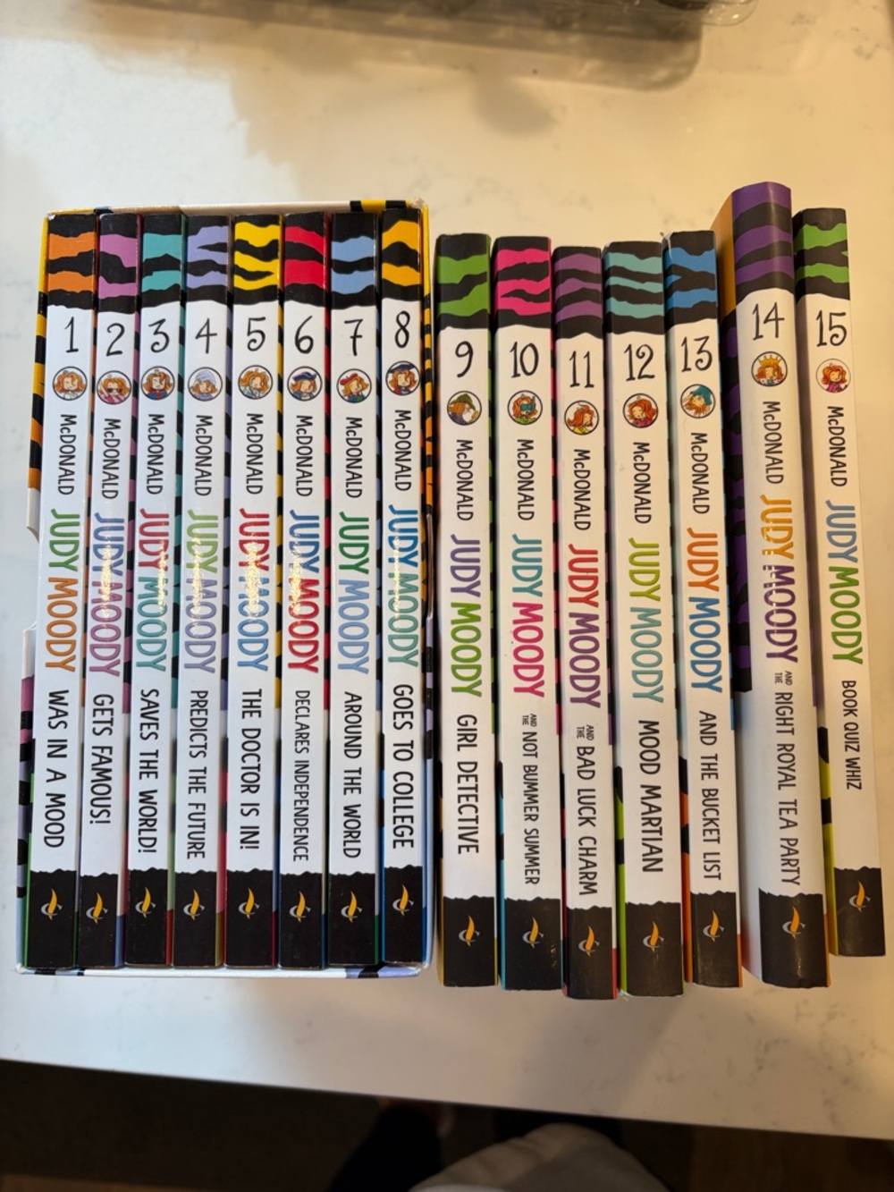 Judy Moody Book Set - Colorful Spines